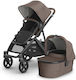 UPPAbaby Vista V3 Reversible 2 in 1 Baby Stroller Suitable for Newborn Mocha Melange