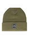 Stacked Beanie Unisex Σκούφος Πλεκτός σε Πράσινο χρώμα