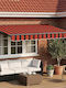 vidaXL Markisenrahmen Orange
