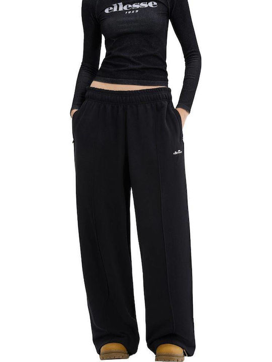 Ellesse Heritage Παντελόνι Φόρμας με Λάστιχο Black