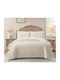 Liolios Home Σετ Κουβερλί Υπέρδιπλο Ivory/rose 220x240cm 3τμχ