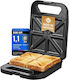 Profi Cook Τοστιέρα για 4 Τοστ 1600W Μαύρη