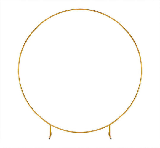 Metallic Decorative Wreath Gold 1 Bar 200x210cm 6 Pieces