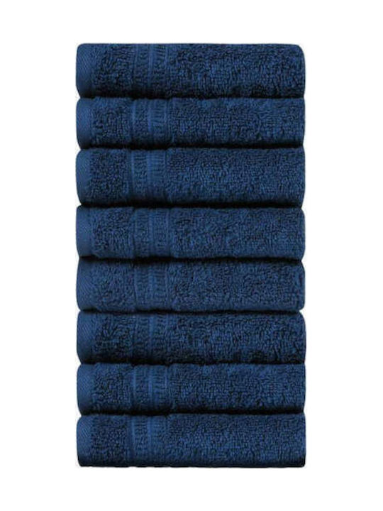 Homelovers 30x30cm Homelovers Badetuch Blau Gewicht 500gr/m²