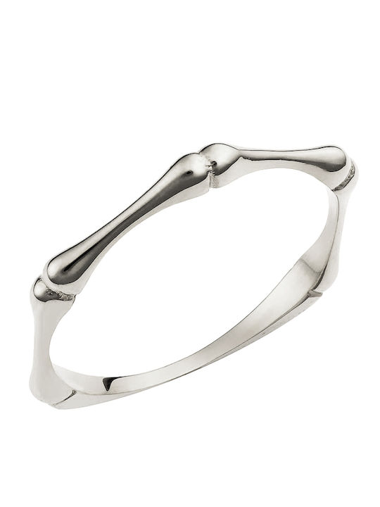Damentypfering aus Weißgold 14K