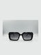 Monte Napoleone Women's Sunglasses with Black Frame and Black Lenses MN522612-C1