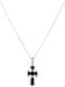 Charm in 14K White Gold Black