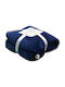 Κουβέρτα Fleece Γούνα Sherpa Υπέρδιπλη Μπλε 220×240cm – 95-103
