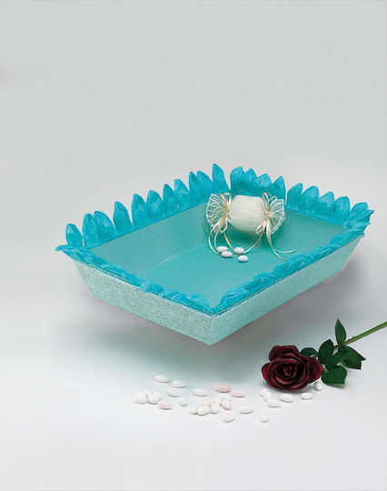 Basket Paper Blue 51x36cm