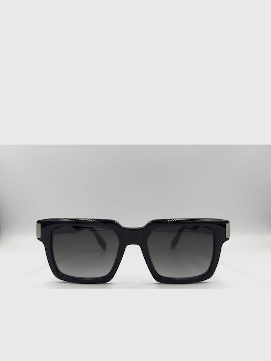 Monte Napoleone Black Sunglasses With Frame