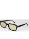 Tailor Made Unisex Sonnenbrillen mit Schwarzem Rahmen und Gelben Gläsern TM15326-C5