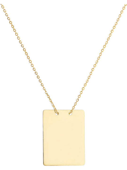 Charm Nume din Aur 14K