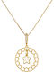 Charm Stea din Aur 14K cu Zircon