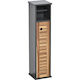MRShome Bathroom Cabinet 18x18x75cm Gray
