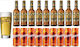 Beer Glass Cisk 400ml 9x Cisk Strong 9% 330ml 9x Kinnie 330ml