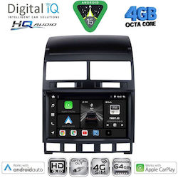 Digital IQ Sistem Audio Auto pentru Volkswagen Touareg 2003-2011 Bluetooth USB Wi-Fi GPS Apple CarPlay Android Auto cu Ecran Tactil 9"