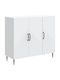 Bufet Din Lemn Alb 89x34.5x80cm