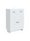 Sideboard from Wood & Metal with Drawers White 66x34.5x90cm