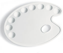 Lebez Πλαστική Παλέτα Plastic Palette For Oil And Tempera Paints 1τμχ