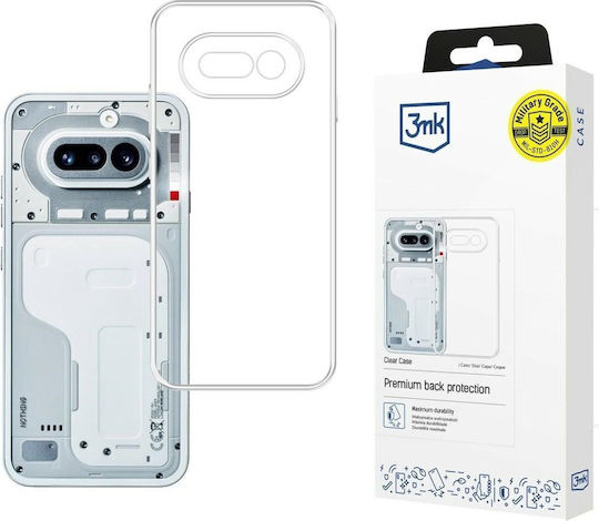 3MK Rückseitenhülle aus Silikon Transparent (Nichts Phone (4a))