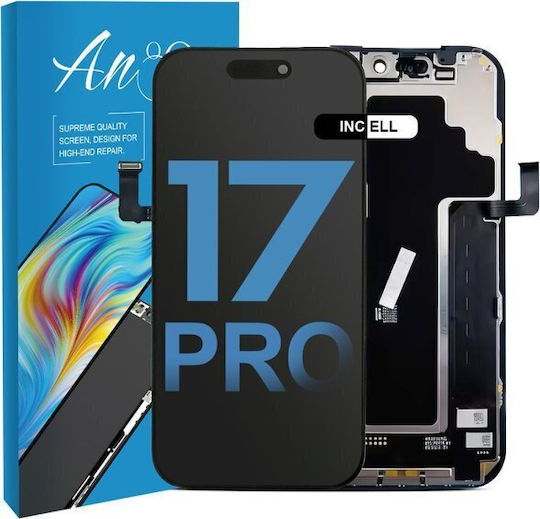 Ecran cu Mecanism Tactil pentru Iphone 17 Pro (Negru)