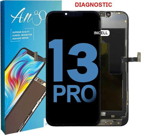 Ersatzbildschirm Mit Touch-Mechanismus Für iPhone 13 Pro Schwarz