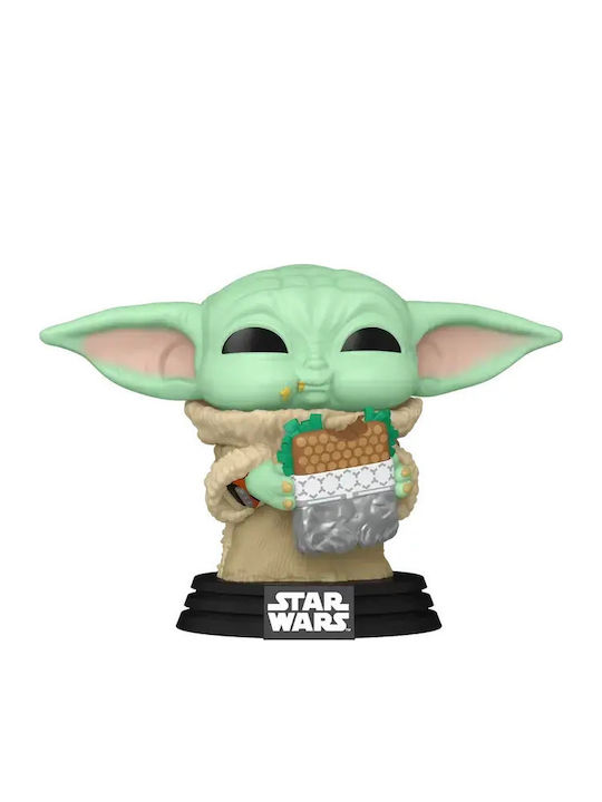 Funko Pop! Filme: Star Wars - Mandalorianul și Grogu cu Mâncare 841
