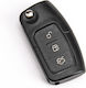Калъф за Ключ за Автомобил Ford Fiesta Focus Galaxy Mondeo Kuga 3 Бутона Hu101