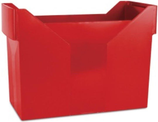 Donau Suspended File Holder 330x260x160 Mm Capacity 20 Files Red Color