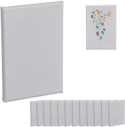 Relaxdays 14x Rectangular Canvas 12 X 18 Cm White 12x1.5x18 Cm Relaxdays 14x Rectangular Canvas 12 X 18 Cm White 12x1.5x18 Cm