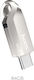 Hoco Pendrive 64GB USB 3.0 USB-Stick Silber