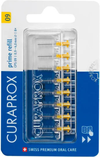 Curaprox Ανταλλακτικά για Μεσοδόντια Βουρτσάκια με Λαβή 8τμχ