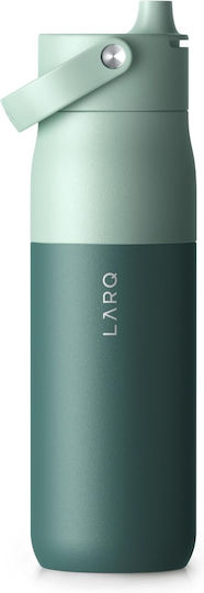 Thermos Bottle 1lt Swig Top Eucalyptus Green With Handle