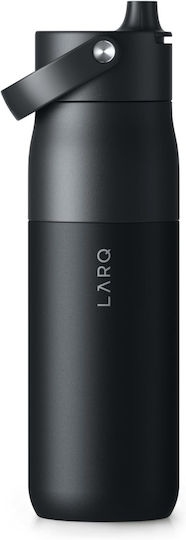 Thermos Bottle 1lt Swig Top Obsidian Black With Handle