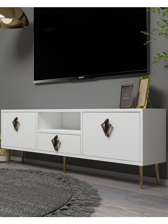 Multicolour TV Stand L140xD30xH45cm