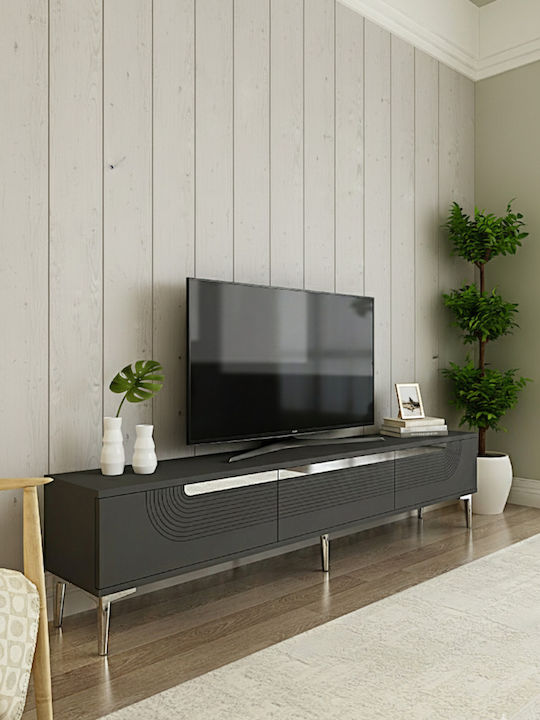 Gold TV Stand L180xD30xH41cm