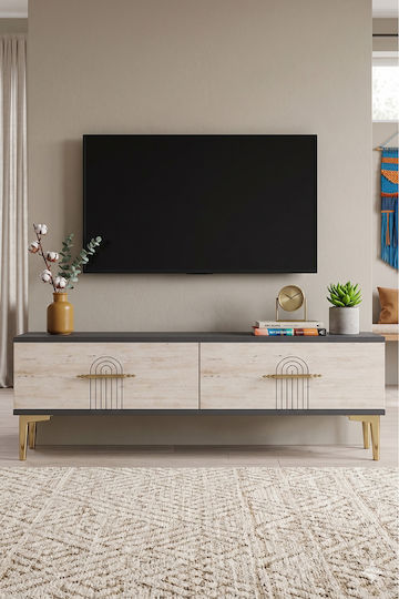 Stand TV Auriu L120xA30xÎ41cm