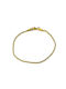 Goldsmith Goldsmith Spiral Hand Chain Made of Stainless Steel Gold Plated Length 20cm