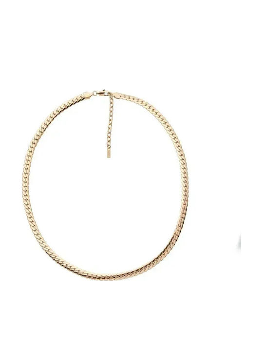 U.S. Polo Assn. Men's Neck Chain Gold Plated St...