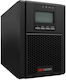 Hikvision DS-UPS01K24-R-TS UPS On-Line 1000VA 900W with 2 Outlets