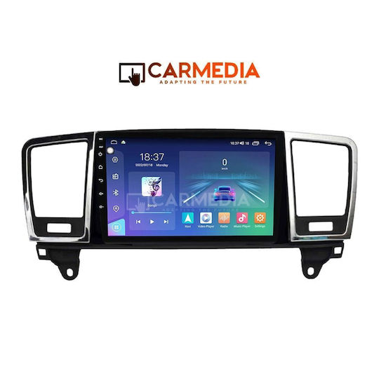 Carmedia Ηχοσύστημα Αυτοκινήτου για Mercedes-Benz GL Class 2013 (Bluetooth/USB/WiFi/GPS/Apple-Carplay/Android-Auto) με Οθόνη Αφής 9"