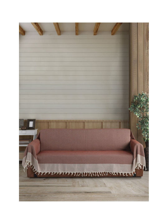 SteweHome Three-Seater Sofa Throw 180x300cm Bouldan