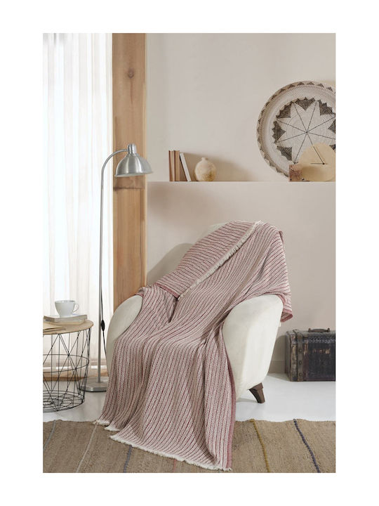 SteweHome Ριχτάρι Πολυθρόνας 150x200εκ. Ριγέ