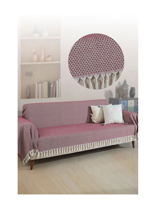 SteweHome Ριχτάρι Τριθέσιου Καναπέ 180x300εκ. Πράσινο