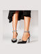 Heels with High Heel Black