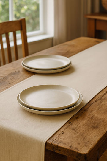 SteweHome Linen Gray Runner 50x150cm