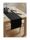 SteweHome Baumwoll Läufer Schwarz 150x50cm
