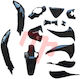 Plastic Kit Honda SH125 SH 125 Mode 14-19 14 Pieces Black Genuine Style