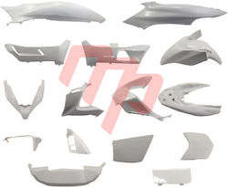 Κουστουμι Κιτ Πλαστικα Honda Pcx 125 150 Λευκο 15τεμ 2018 Κουστουμι Κιτ Πλαστικα Honda Pcx 125 150 Λευκο 15τεμ 2018