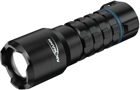 Ansmann Rechargeable LED Flash Light With Maximum Brightness 450lm